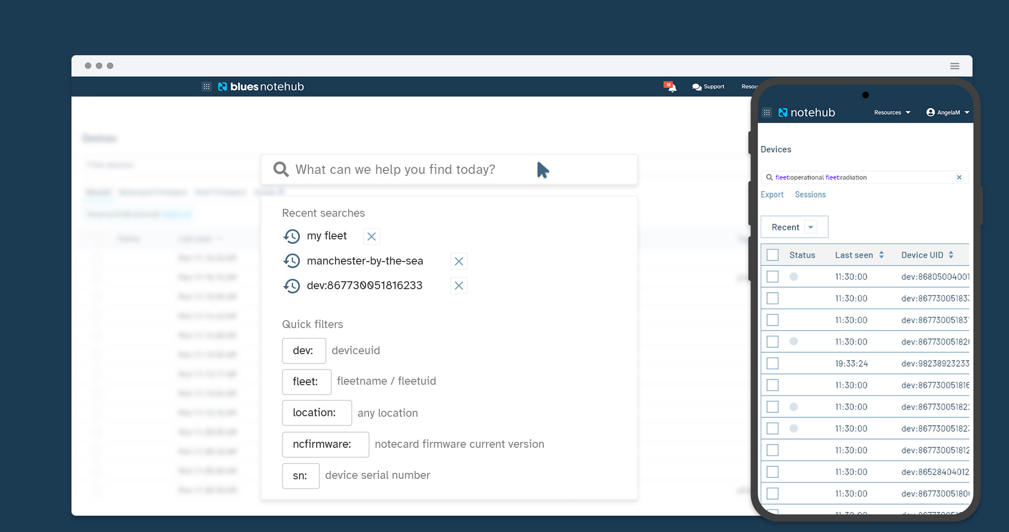 Notehub Suggestive Search UX